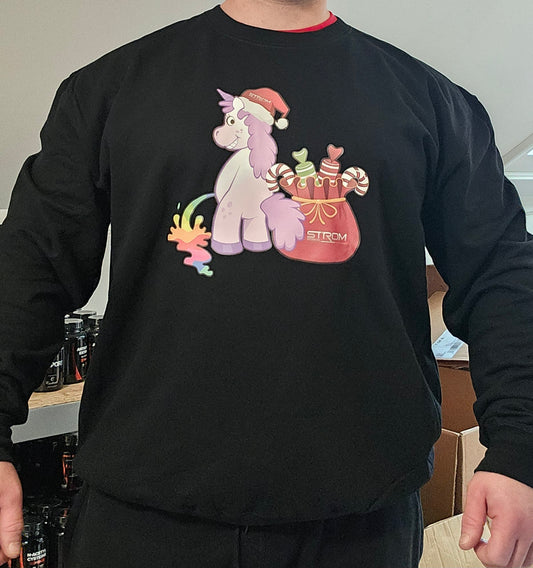 Strom Ireland Christmas Unicorn Sweatshirt