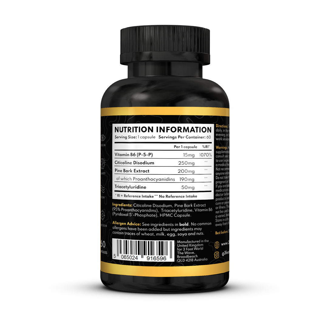 3︎ Foot World // Focus Nootropic