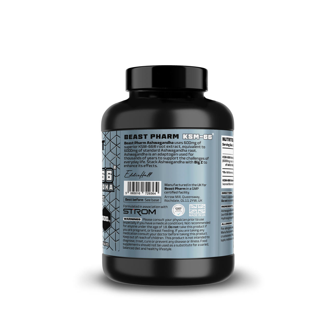 BEAST Pharm KSM-66® Ashwagandha - 600mg