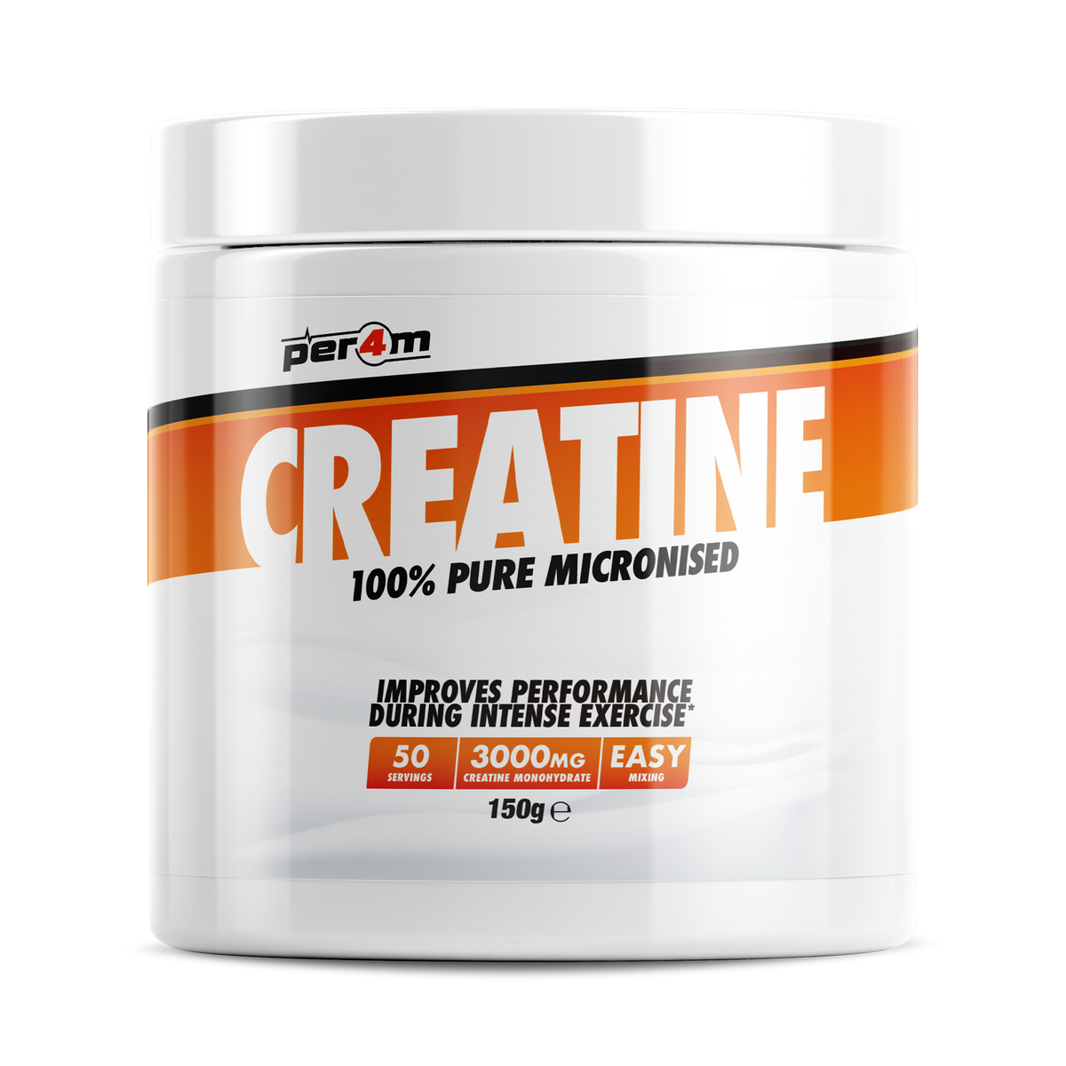 Per4m 100% Pure Micronised Creatine 150g tub