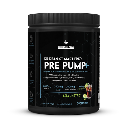 Supplement Needs - Pre Pump+