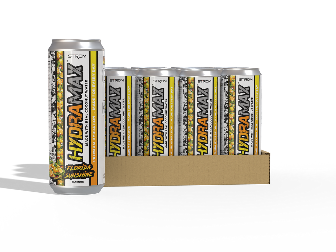 Strom HydraMax Can 500ml – Lightly Carbonated Hydration Drink