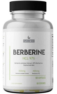 Supplement Needs Berberine HCL - 60 Caps