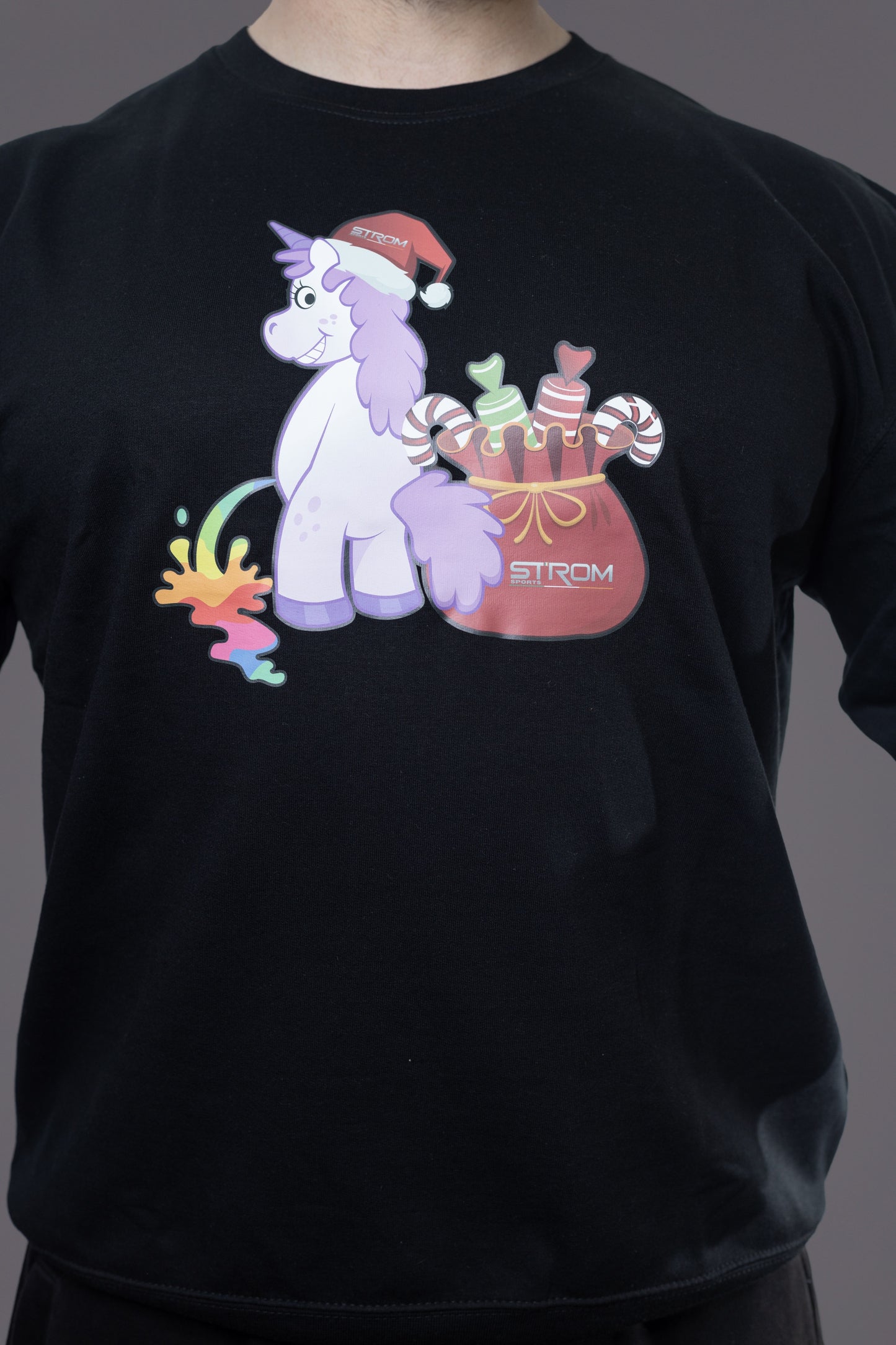 Strom Ireland Christmas Unicorn Sweatshirt