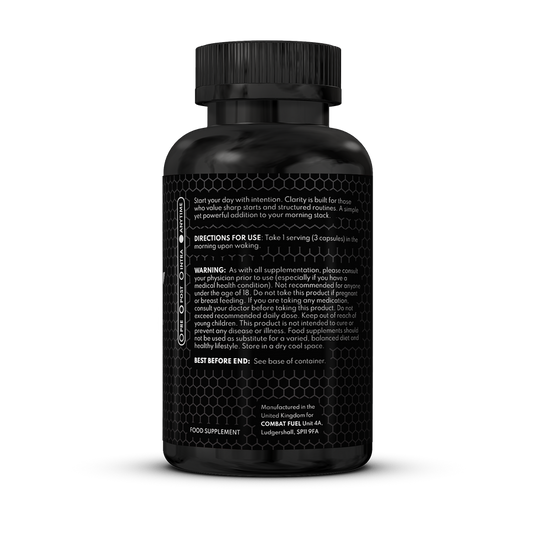 COMBAT FUEL CLARITY - 9︎0︎ capsules