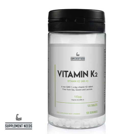 SUPPLEMENT NEEDS VITAMIN K2 (MK-4) - 120 TABS