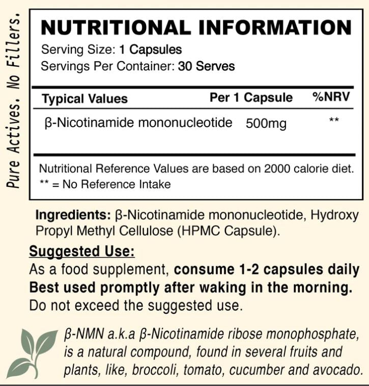 NICE SUPPLEMENTS CO NMN 500MG