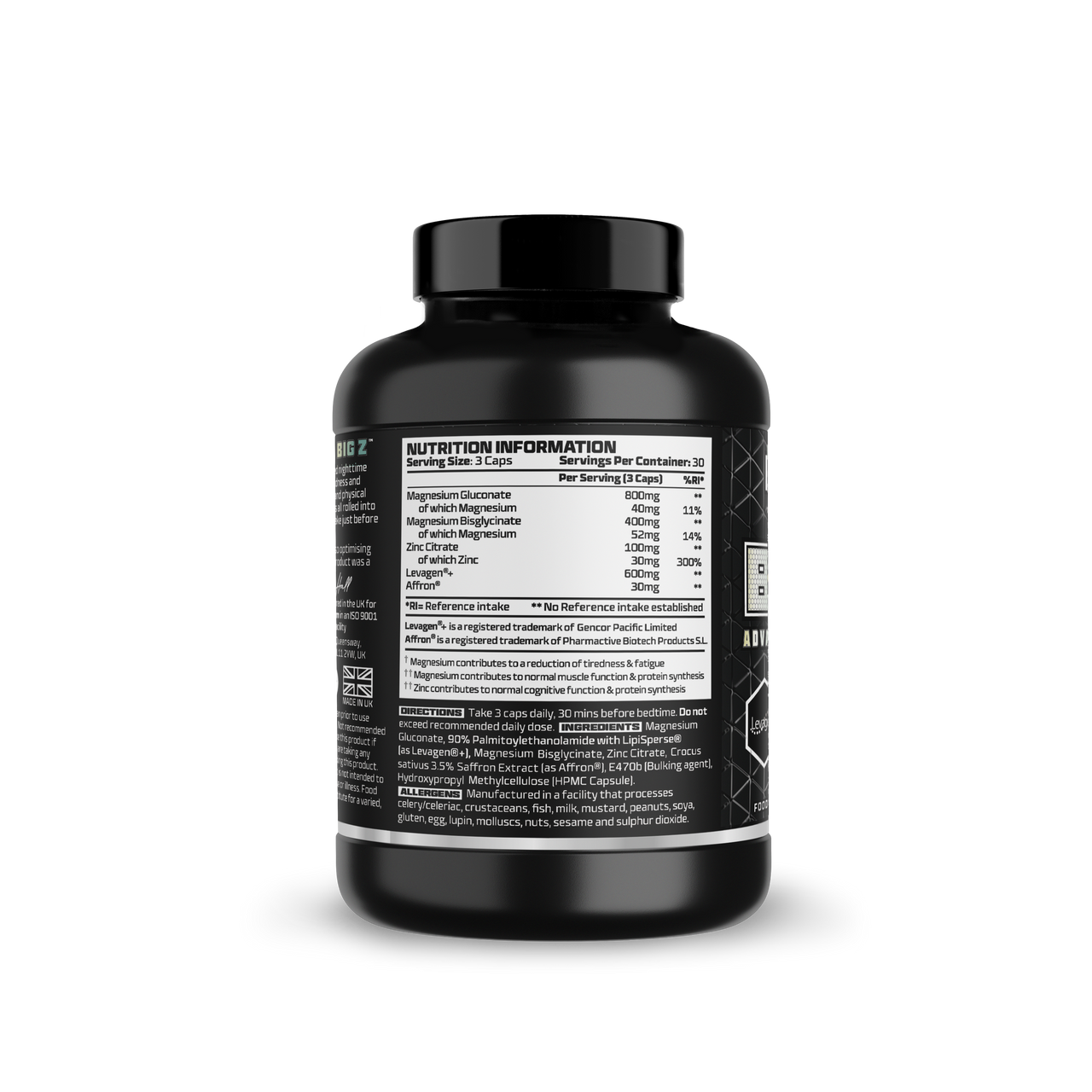 BEAST Pharm Big Z – Nighttime Recovery Formula (30 Servings)