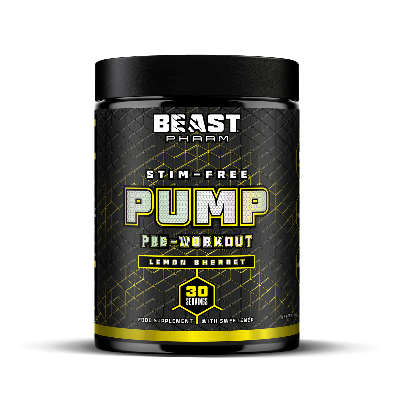 BEAST Pharm Pump – Stimulant-Free Pre-Workout (30 Servings)