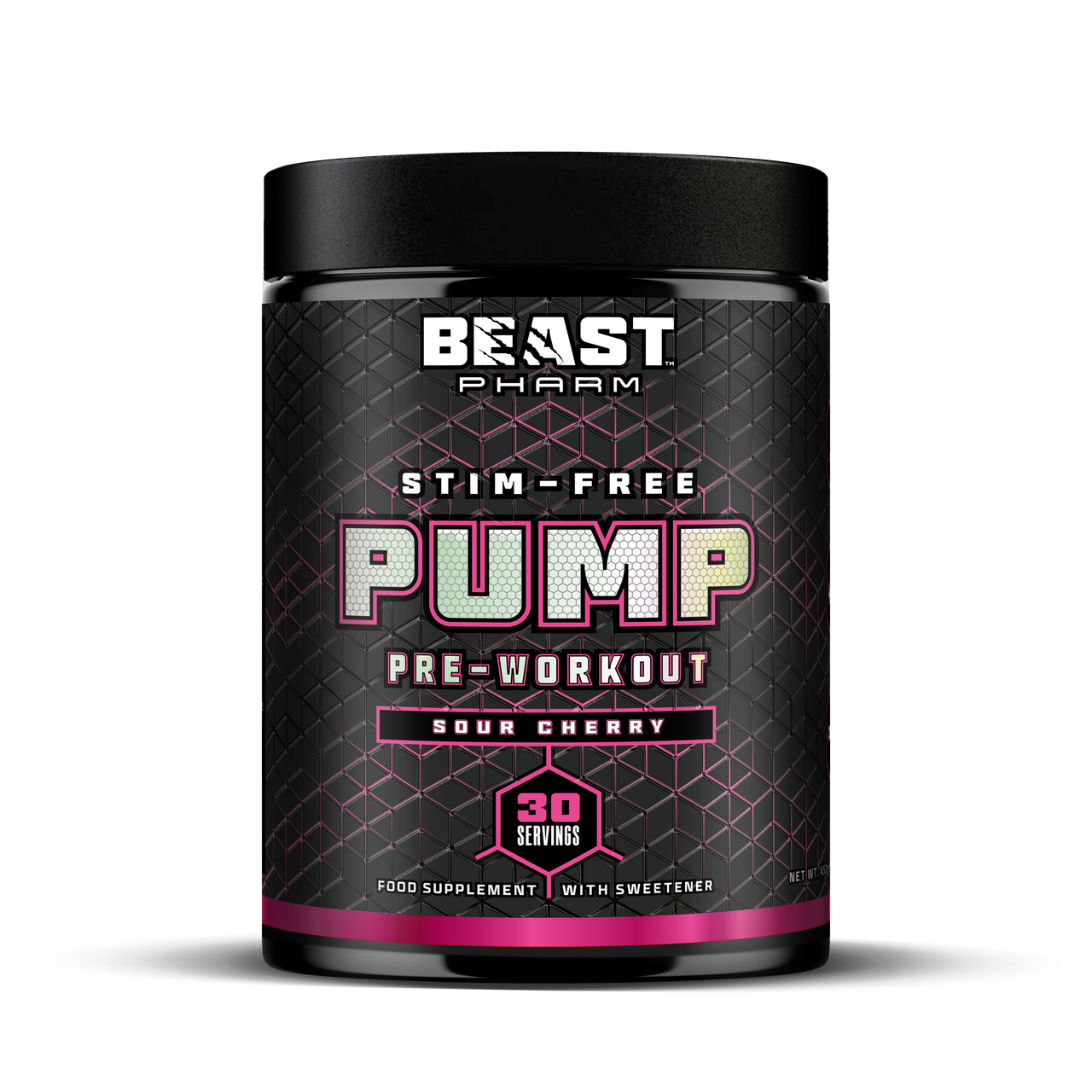 BEAST Pharm Pump – Stimulant-Free Pre-Workout (30 Servings)
