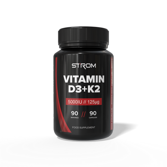 STROM VITAMIN D3︎+ K2︎ - 9︎0︎ caps