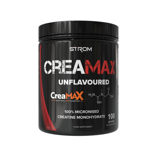 CreaMAX Unflavoured Micronised Creatine Monohydrate - 100 Servings