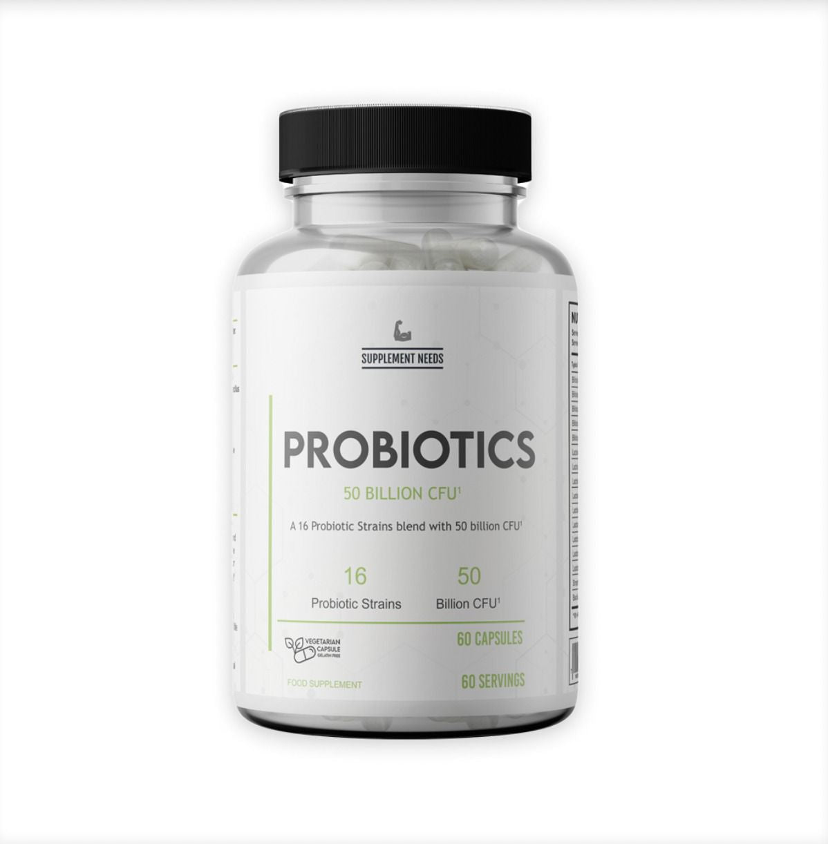 Supplement Needs Probiotics - 50 Billion CFU - Updated Formula